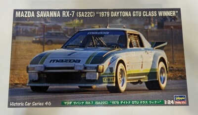 Hasegawa 1/24 Historic Car series HC-46 Mazda Savanna RX-7 (SA22C) `1979 Daytona GTU Class Winner` 21146