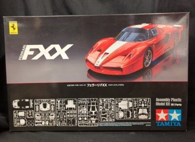 Tamiya 1/24 Sports Car Series No. 292 Ferrari FXX Full Display Model 24292 gambar 1
