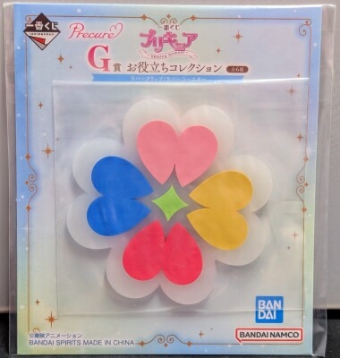 Bandai Spirits Ichiban Kuji Precure Shining Moment G Prize Useful Collection Fresh Pretty Cure (Fresh PreCure)! (Rubber Coaster) 图片 1