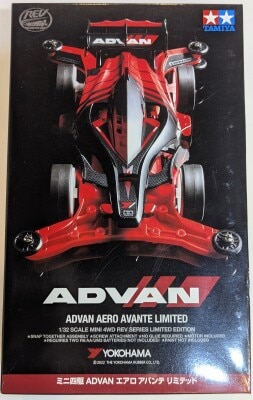 Tamiya Aero Mini 4WD Special Model Yokohama rubber Special Order ADVAN Aero Avante Limited 92441