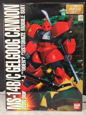 Bandai MG 1/100 Mobile Suit Gundam MSV Gelgoog Cannon Major Johnny Ridden's Bild 1