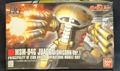 Bandai HGUC 1/144 Mobile Suit Gundam Unicorn Juaggu(Unicorn Ver.) 139 hình ảnh 1