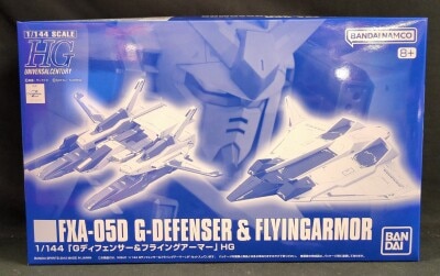 BANDAI SPIRITS HGUC 1/144 Bandai Namco G Defender and Flying Armor