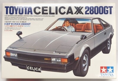 Tamiya 1/24 Sports Car Series 240212500 TOYOTA CELICA XX 2800GT No.21