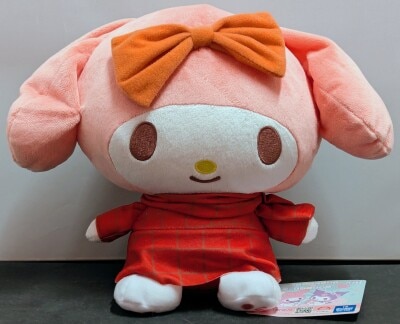 FuRyu Love muffler Big Plush Stuffed Toy Sanrio My Melody