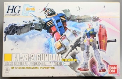 Bandai HGUC 1/144 Mobile Suit Gundam Gundam Clear Color Ver.