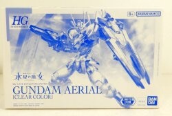 Bandai Spirits HG 1/144 Mobile Suit Gundam: The Witch from Mercury Gundam Aria Clear Color LIMITED image 1