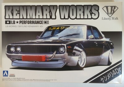 Aoshima 1/24 Liberty Walk No.03 LB Works Kenmeri 4Dr 009826
