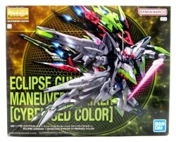 Bandai Spirits MG 1/100 Mobile Suit Gundam Seed ECLIPSE Eclipse Gundam + Maneuver Striker Pack [Cyberized Color]