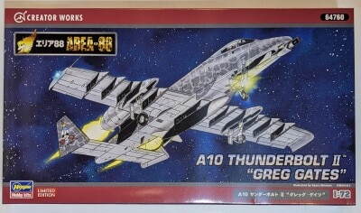 Hasegawa 1/72 Creator Works A-10 Thunderbolt II `Greg Gates` 64760