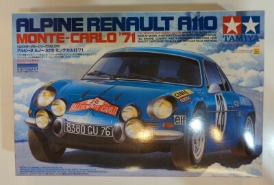 Tamiya 1/24 Sports Car series 242783300 Alpine Renault A110 Monte Carlo '71 No.27