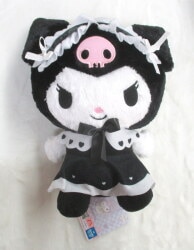 Furyu Black Big Plush Stuffed Toy Kuromi 画像 1