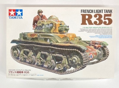 Tamiya 1/35 Military Miniature series No. 373 France Light Tank R35 35373 รูปภาพ 1