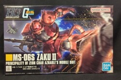BANDAI SPIRITS HGUC 1/144 Bandai Namco version Zaku For Use With Char + notation 234