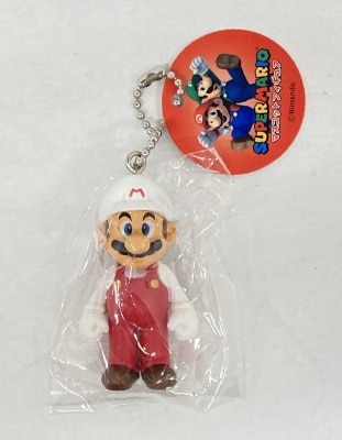 Nihon Auto Toy Mascot Figure: Fire Mario รูปภาพ 1