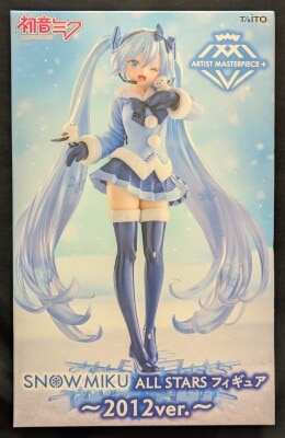 Taito ARTIST MASTERPIECE+ SNOW MIKU ALL STRES Figure ~2012 ver~