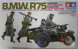 Tamiya 1/35 Military Miniature Germany BMW R75 Sidecar MM16
