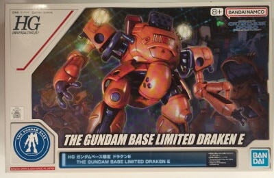 BANDAISPIRITS HG 1/144 Gundam Base Limited Mobile Suit Gundam 0080 War in the Pocket Draken E gambar 1