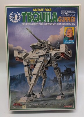Takara Dougram 1/72 Scale Anime Kit Tequila Gunner/Reprint Version Box With JAN 16