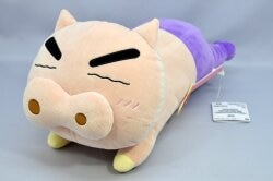 Bandai Spirits Lying Pose Plush Stuffed Toy Lazy Shiro and Buriburizaemon Buriburizaemon