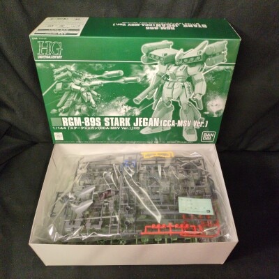 Bandai HGUC 1/144 Mobile Suit Gundam Unicorn Stark Jegan(CCA-MSV Ver.)