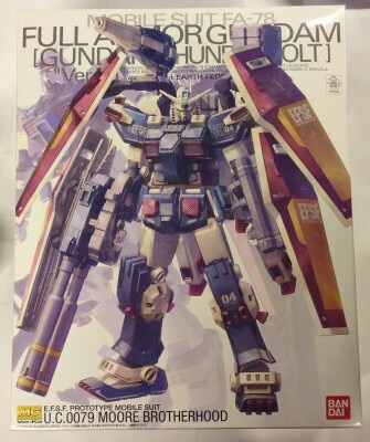 Bandai MG 1/100 Mobile Suit Gundam Thunderbolt Full Armor Gundam Ver. Kaa (GANDAM THUNDERBOLT version) Bild 1