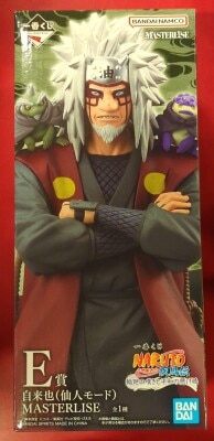 Bandai Spirits Ichiban Kuji NARUTO Shippuden: The Bridge of Peace and Shippuden , E-Prize Jiraiya (Sage Mode) MASTERLISE gambar 1
