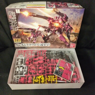 Bandai HG 1/144 Mobile Suit Gundam: Iron-Blooded Orphans Gundam Flauros (Ryusei-go) 028