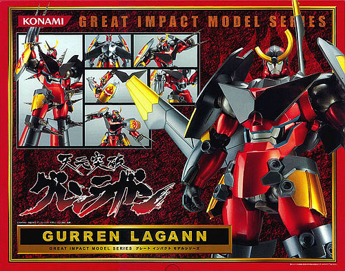 Konami Gurren Lagann - Great Impact Model Series: Gurren Lagann