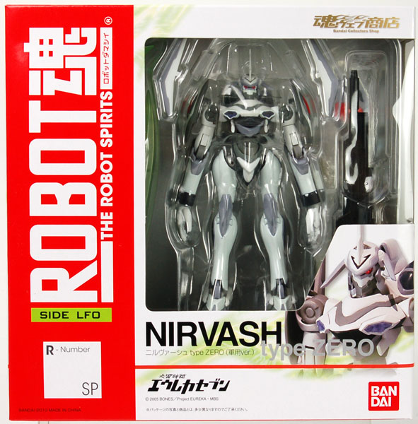 Bandai Robot Spirits -SIDE LFO- Eureka Seven Nirvash type ZERO Army Ver. [Tamashii Web Exclusive]