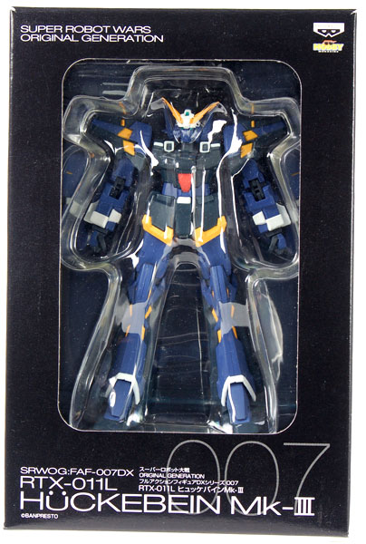 Banpresto Super Robot Wars ORIGINAL GENERATIONS Full Action Figure DX Series No.007 RTX-011L Huckebein Mk-III [Dengeki Hobby Magazine Mail Order Exclusive]