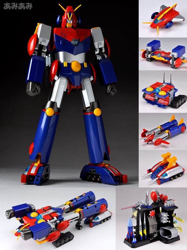 Bandai Soul of Chogokin GX-50 Chodenji Robo Combattler V