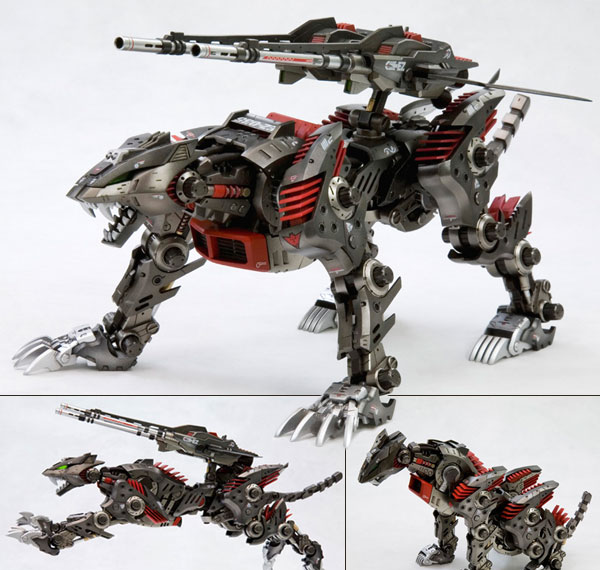 Kotobukiya HMM ZOIDS 1/72 EZ-035 Lightning Saix Plastic Model