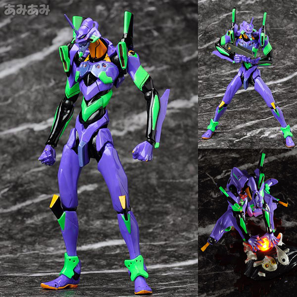 Kaiyodo [First Press Edition] Revoltech Yamaguchi No.100 Evangelion Evolution - EVA-01 TEST TYPE From Evangelion: 1.0 You Are [Not] Alone