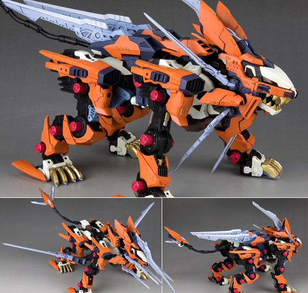 Kotobukiya HMM ZOIDS 1/72 RZ-041 Liger Zero Schneider Plastic Model Kit 圖片 1