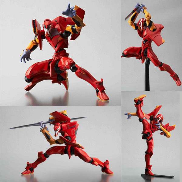 Kaiyodo Revoltech Yamaguchi No.027 EVA-02 Production Model Movie Edition