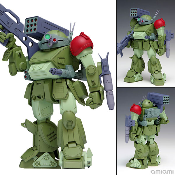 WAVE Armored Trooper Votoms 1/35 Scopedog Red Shoulder Custom [ST Ver.] Plastic Model Bild 1