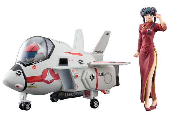 Hasegawa 1/24 Lynn Minmay (China Dress) w/VF-1J Valkyrie (Egg Plane)