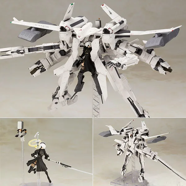 Square Enix NieR:Automata Plastic Model Kit Flight Unit Ho229 Type-B & 2B (YoRHa No.2 Type B) 图片 1