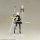 Square Enix NieR:Automata Plastic Model Kit Flight Unit Ho229 Type-B & 2B (YoRHa No.2 Type B) 图片 4