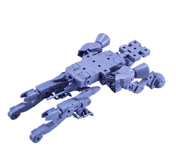 BANDAI SPIRITS 30MM 1/144 Extended Armament Vehicle (Spacecraft Ver.) [Purple] Plastic Model