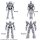 Square Enix Xenogears Structure Arts 1/144 Scale Plastic Model Kit Series Vol.1 All 4Types BOX image 2
