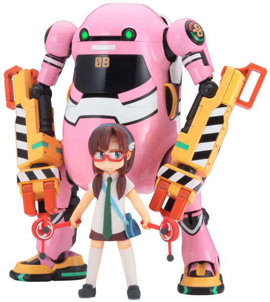 Hasegawa 1/20 20 Mechatro WeGo EVA Collaboration Series Vol.3 "Unit 8 (Power Arm)" + Mari Makinami Illustrious