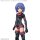 BANDAI SPIRITS 30MS Optional Hair Style Parts Vol.2 Medium Hair 2 [Purple 1] Plastic Model image 2