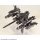 Square Enix NieR:Automata Plastic Model Kit Flying Unit Ho229 Type-S & 9S (YoRHa No.9 Type S) 画像 11