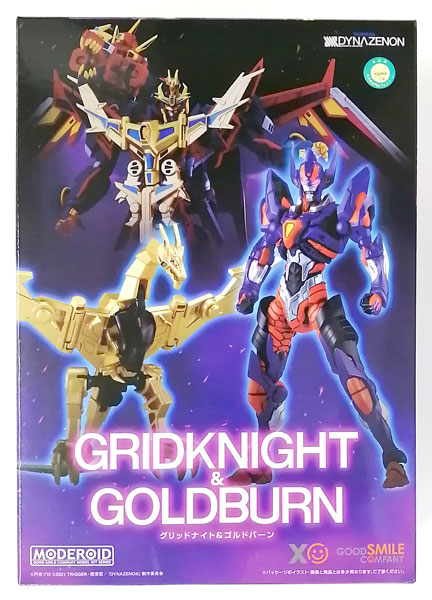Good Smile Company MODEROID Gridknight & Goldburn Plastic Model (GOODSMILE ONLINE SHOP Exclusive)