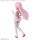 BANDAI SPIRITS 30MS Option Hairstyle Parts Vol.6 Long Hair 1 [Pink 1] Plastic Model image 4