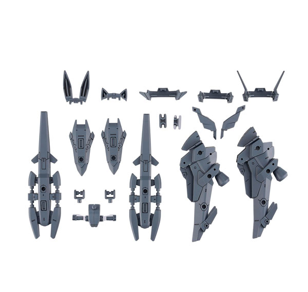 BANDAI SPIRITS 30MM 1/144 Optional Part Set 13 (Leg booster / Wireless Weapon Pack) Plastic Model