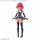 BANDAI SPIRITS 30MS Option Hairstyle Parts Vol.10 Medium Hair 5 [Red 3] Plastic Model 圖片 3