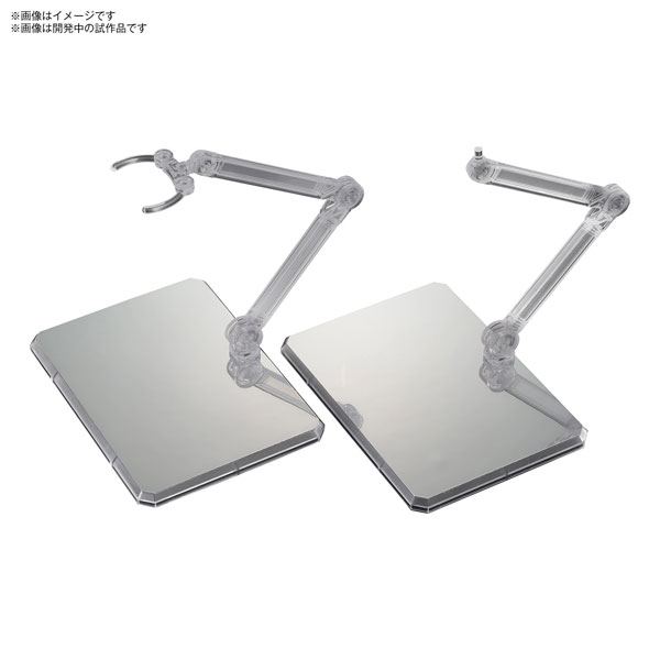 BANDAI SPIRITS Action Base 7 [Clear Color] Mirror Sticker Set image 1